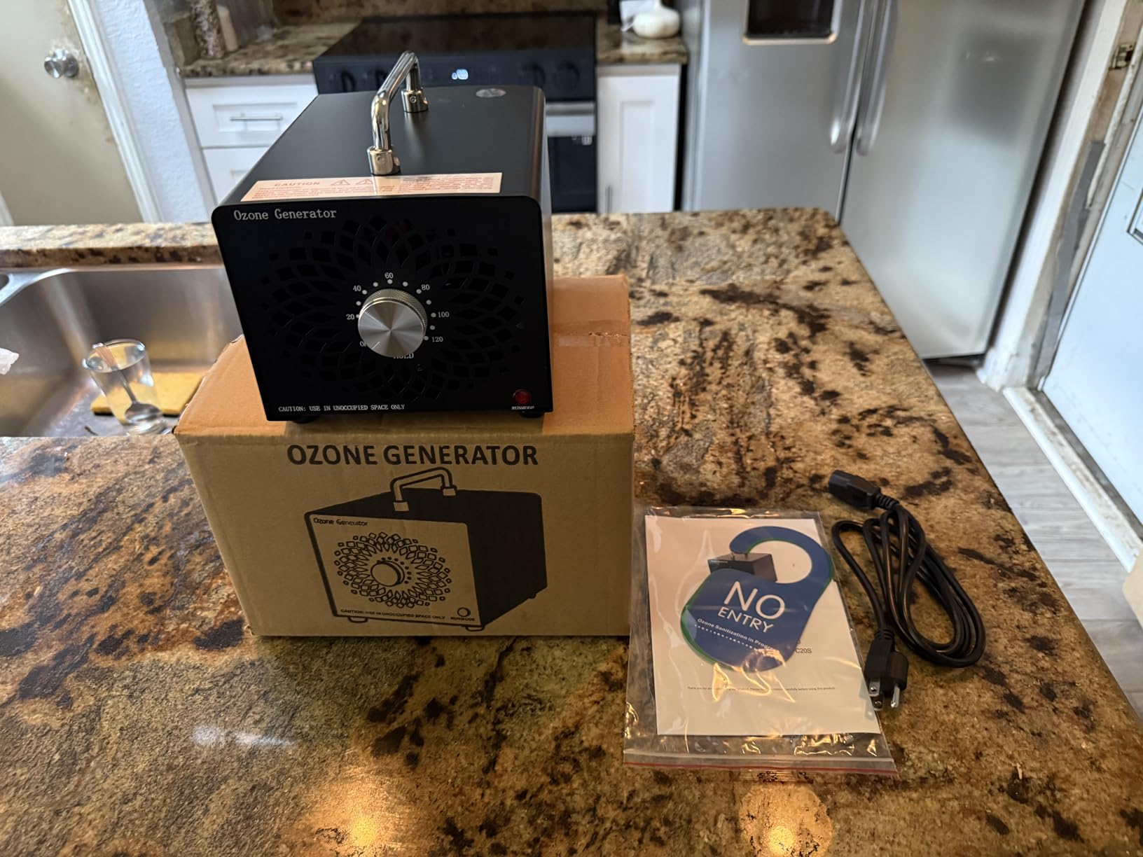 2026 Upgraded High Capacity Ozone Generator Odor Removal Up to 6000 Sq.Ft customer photo 1