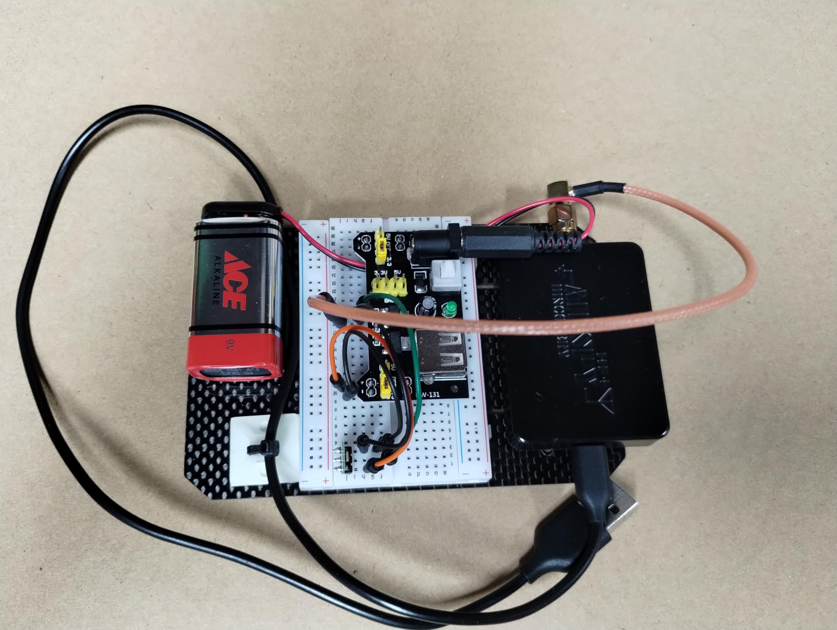 Breadboard Kit with Flexible Wires & 9V DC Adapter for Arduino, IoT & STEM customer photo 1