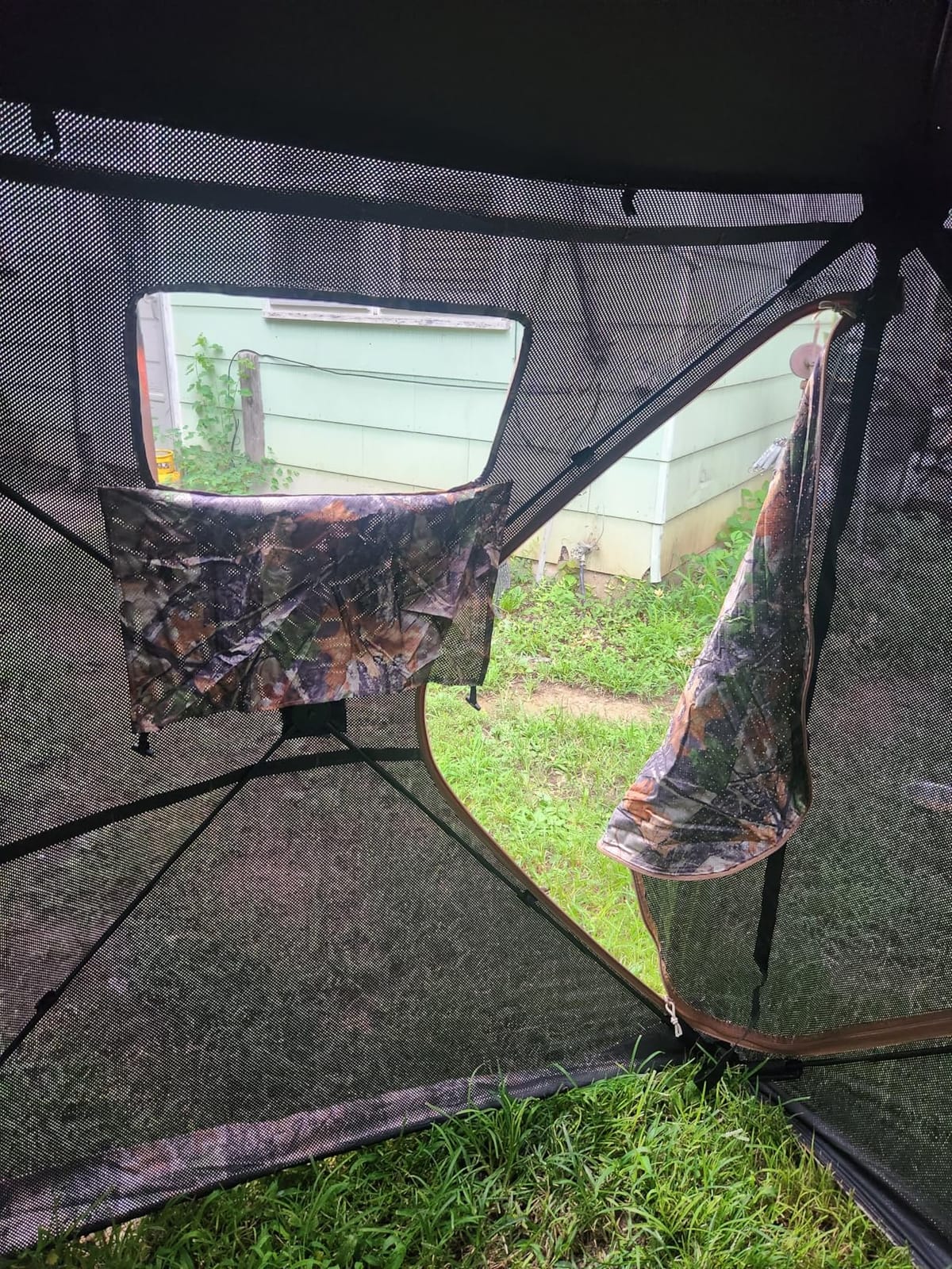 360/270 Degree See Through Hunting Blind, Pop Up Ground Blind customer photo 1