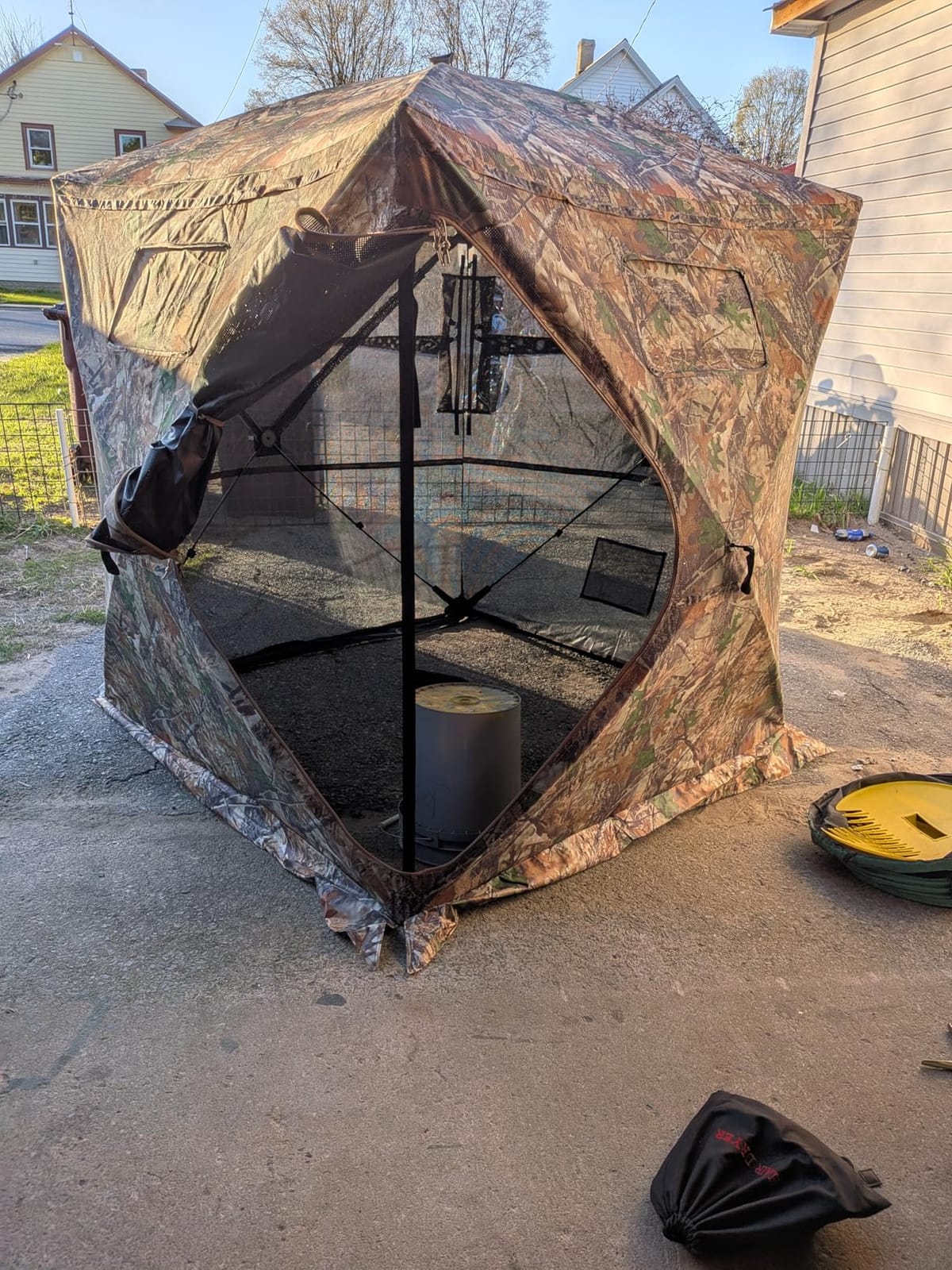 360/270 Degree See Through Hunting Blind, Pop Up Ground Blind customer photo 2