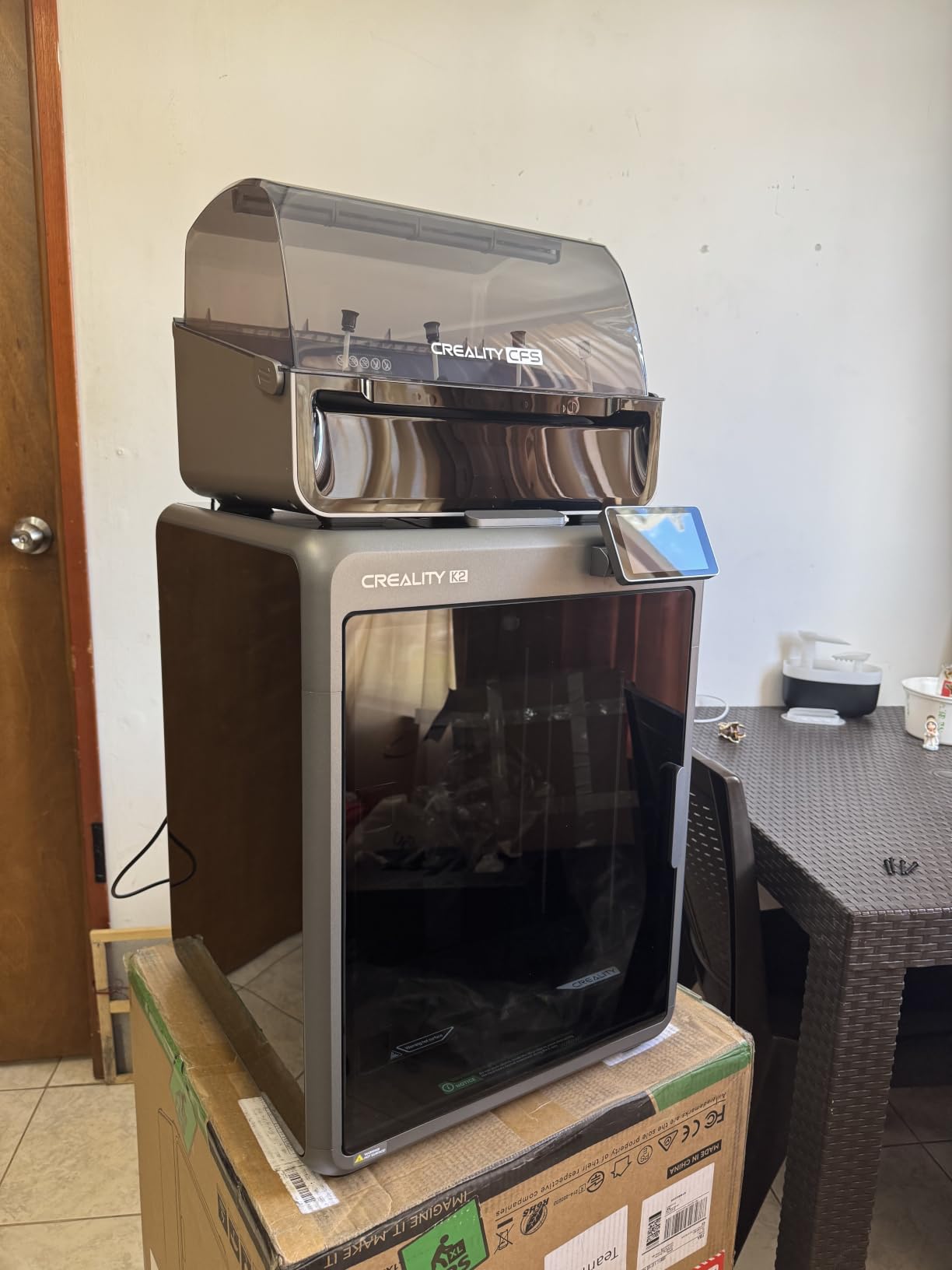 Official Creality K2 Combo 3D Printer Multicolor 3D Printers with CFS customer photo 2