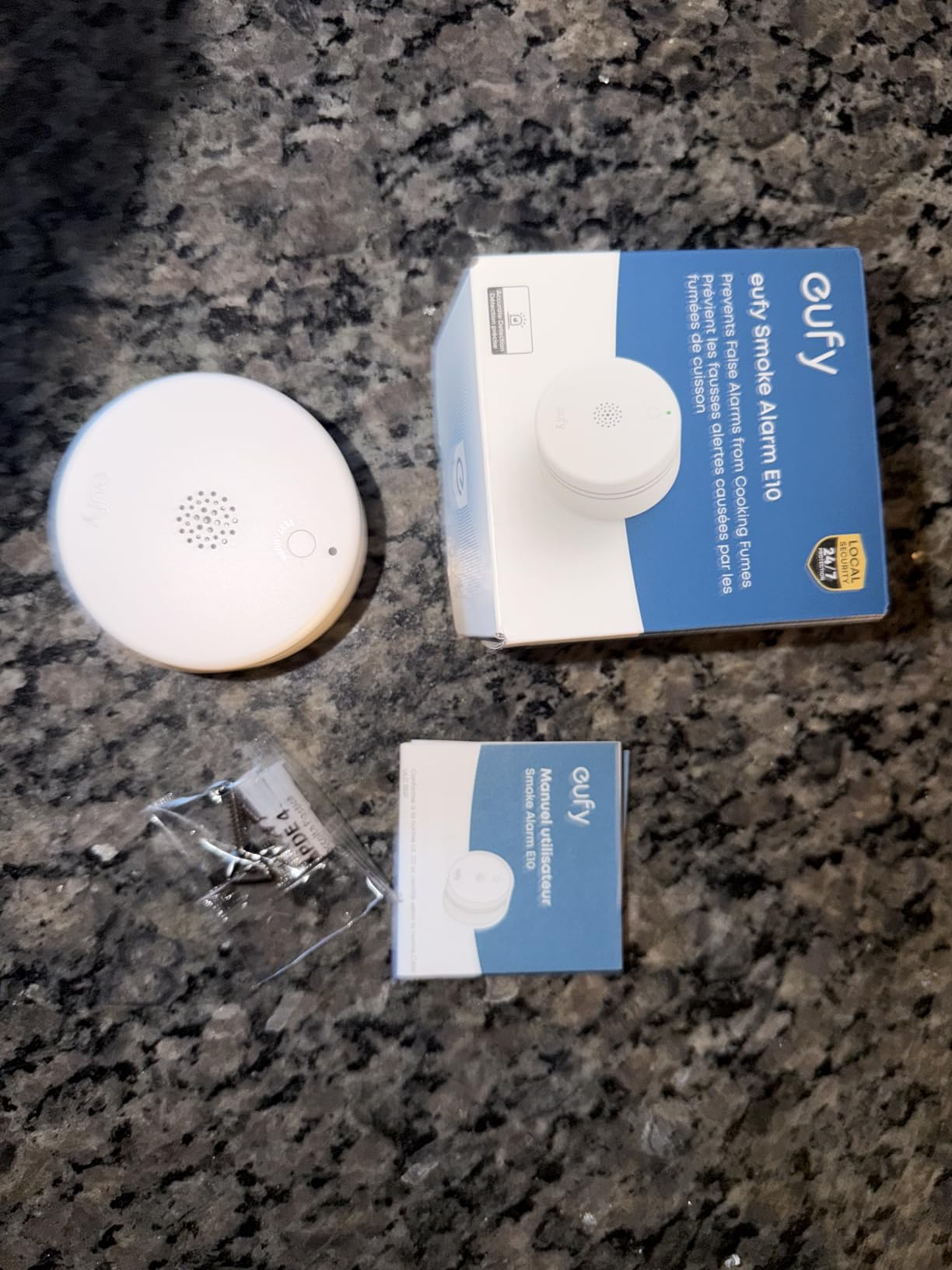 eufy Security Smoke Alarm E10, Smoke Detector, Ultra-Compact 70 mm Design customer photo 1