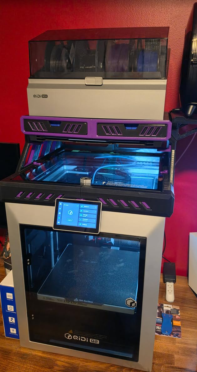 QIDI Q2 3D Printer, 65℃ Heated Chamber and 370℃ Nozzle Unlock PPS-CF customer photo 2