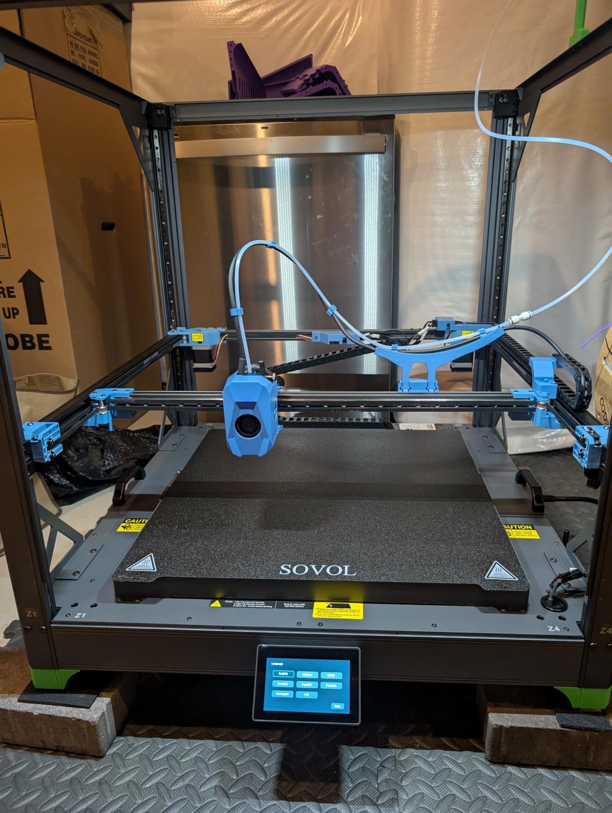 Sovol SV08 MAX CoreXY 3D Printer, Voron 2.4 700mm/s High Speed 3D Printers customer photo 1