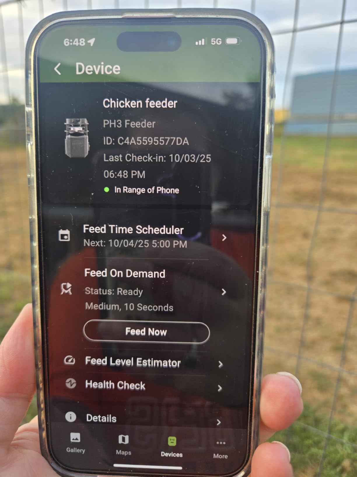 Moultrie 250 Lb Pro Hunter III Tripod Feeder - Bluetooth App Control customer photo 2