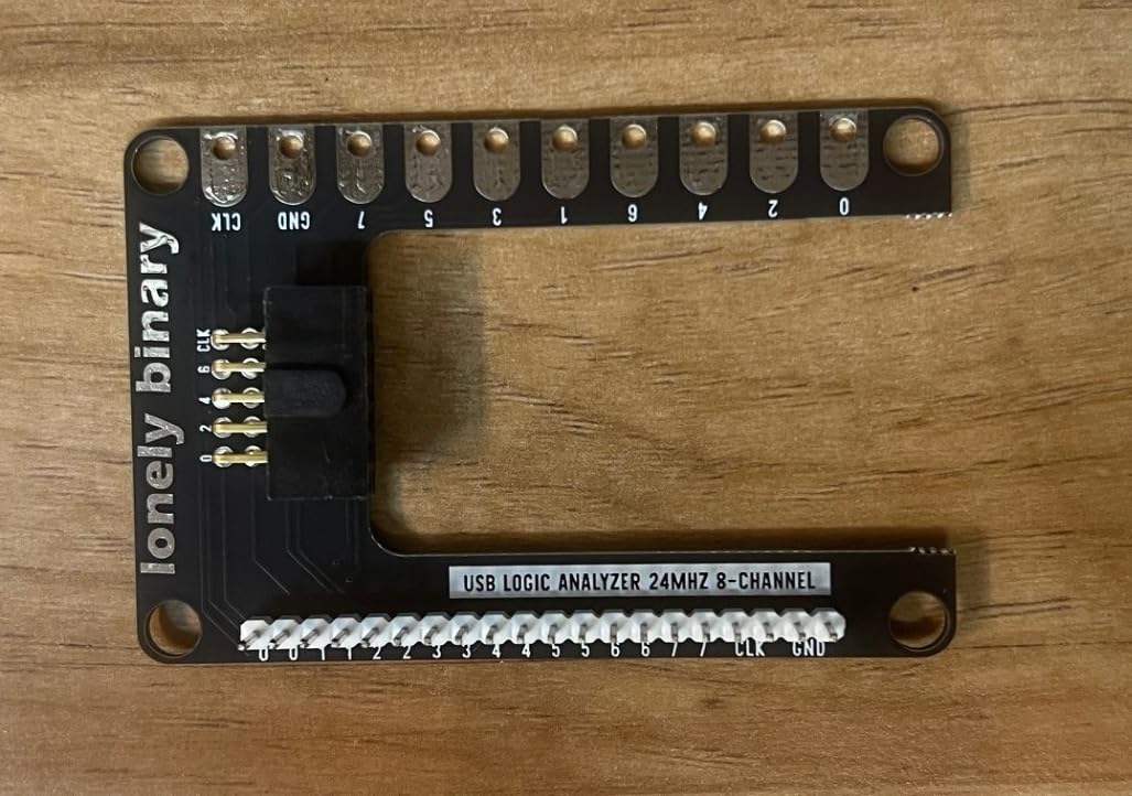 LONELY BINARY Logic Analyzer Kit, 8 Channel 24MHz USB with Breakout Boards customer photo 1