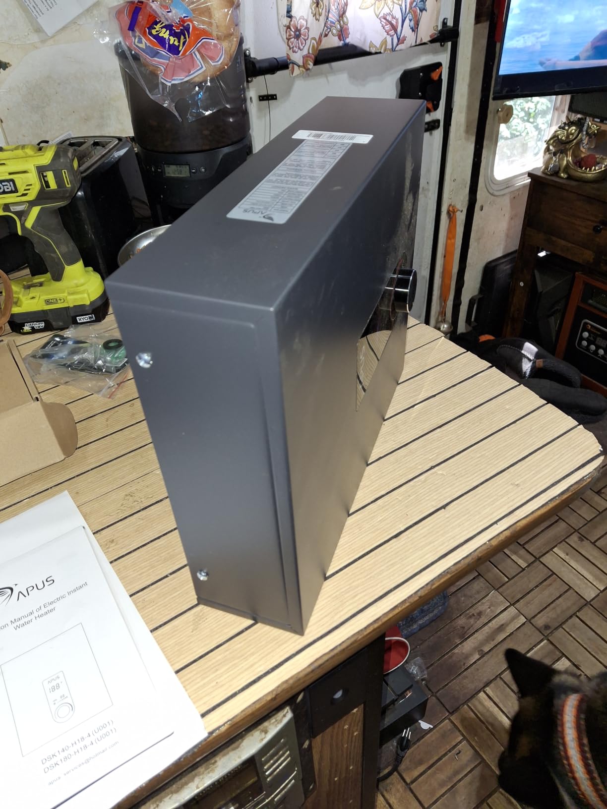 APUS 27kW Electric Tankless Water Heater, 240V, Up to 6.5 GPM, 3s Instant customer photo 2
