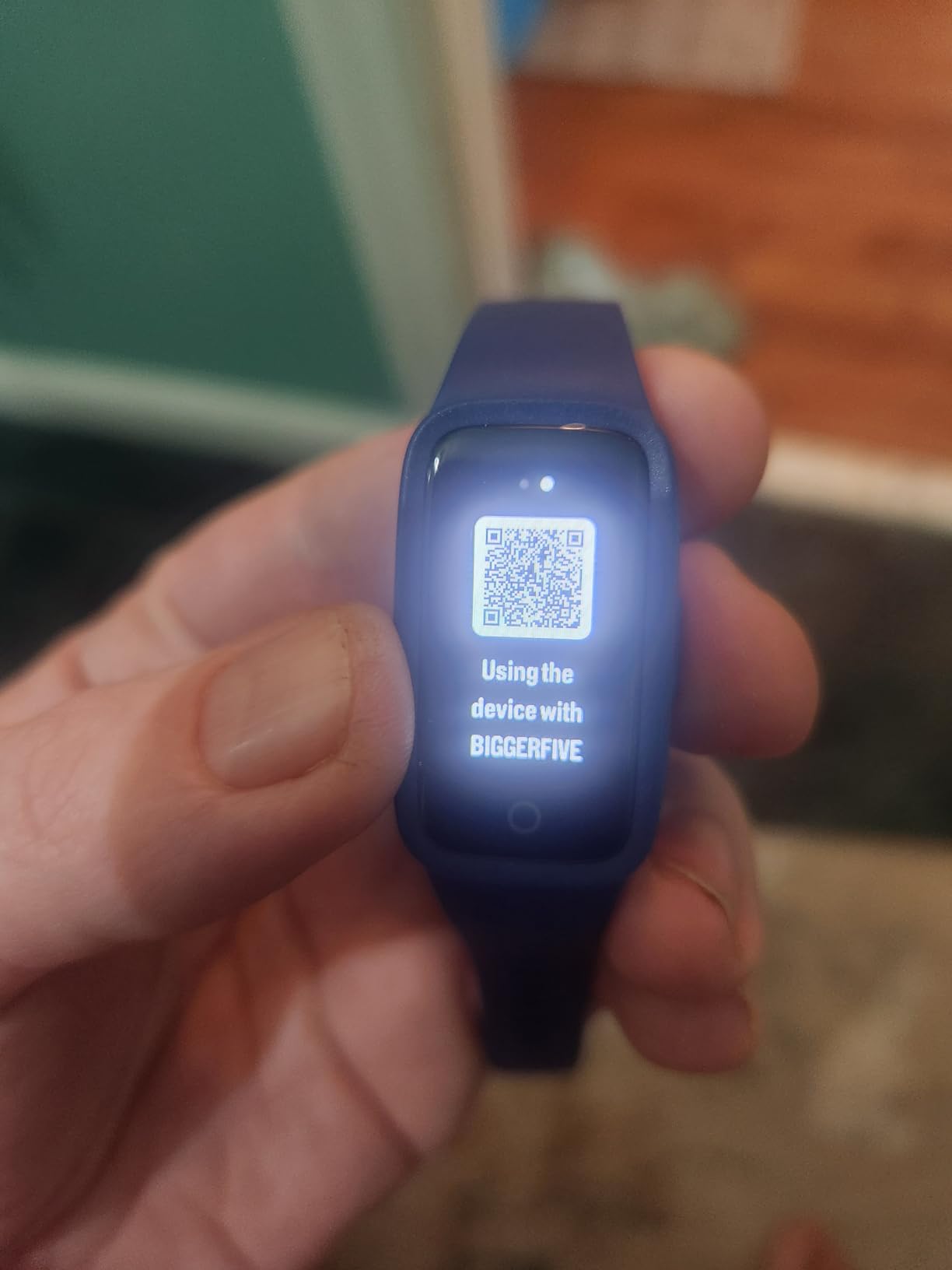 BIGGERFIVE Vigor Kids Fitness Tracker Watch AMOLED Screen, 3ATM Waterproof customer photo 2