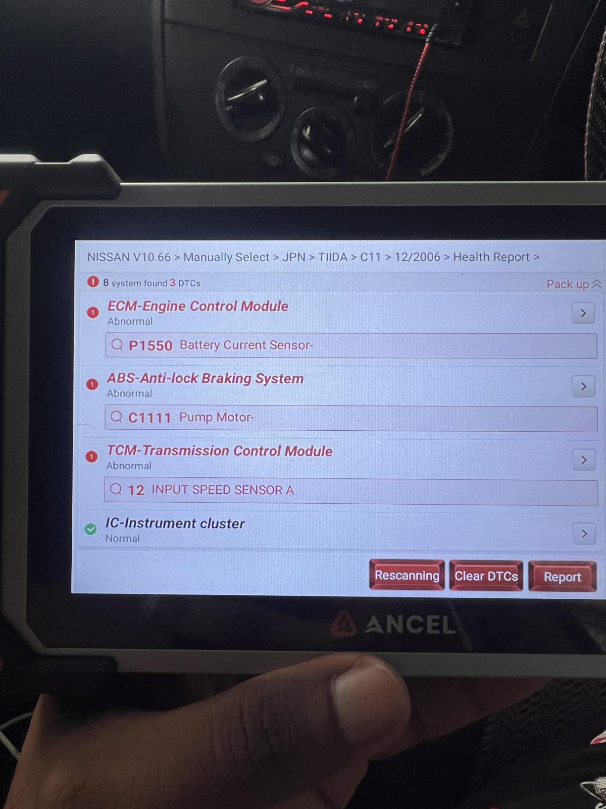 ANCEL DS500BT Bidirectional Scan Tool, Full-System OBD2 Diagnostic Scanner customer photo 1