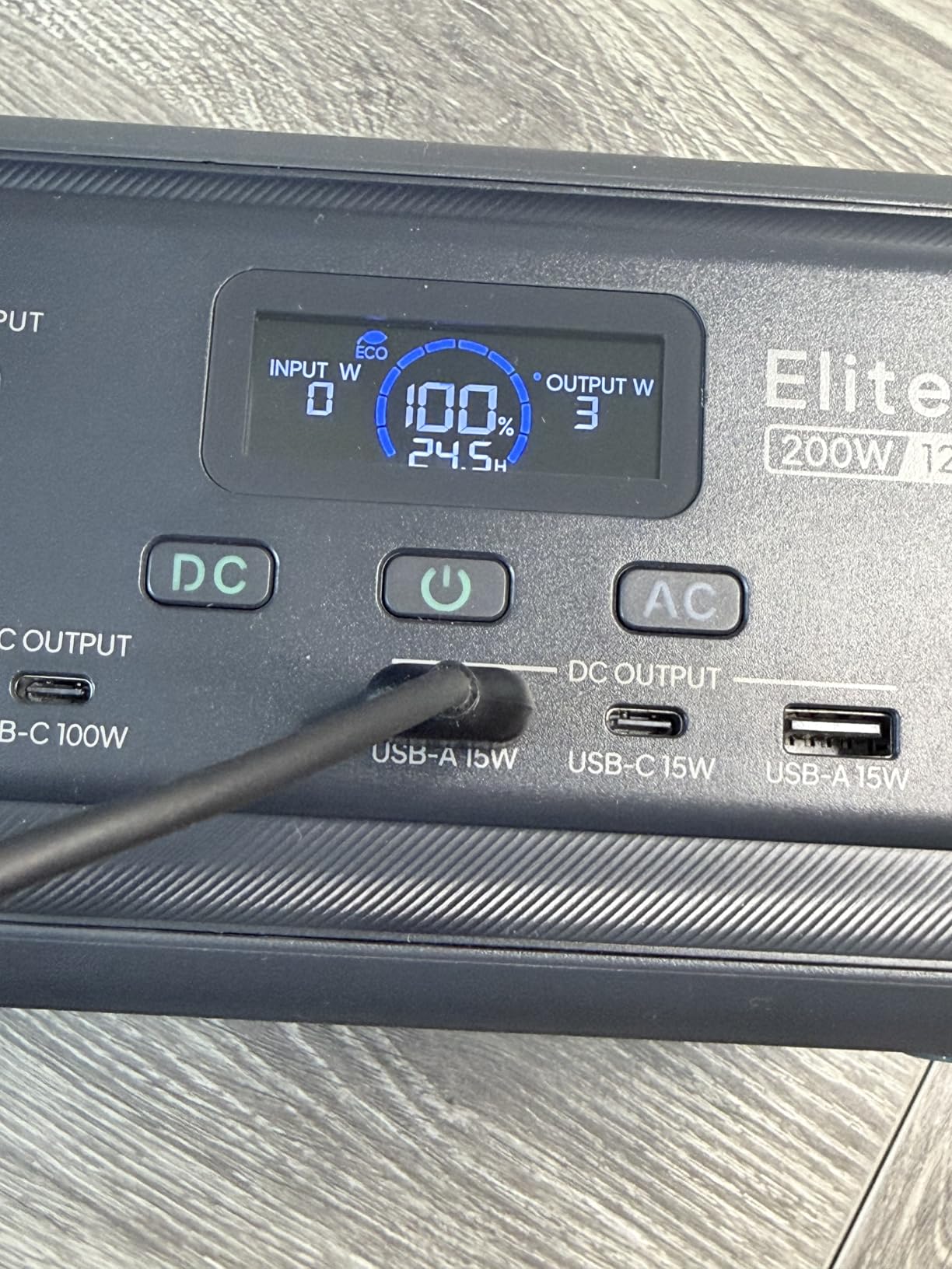 BLUETTI Elite 10 Mini Portable Power Station, 128Wh 200W Solar Generator customer photo 2