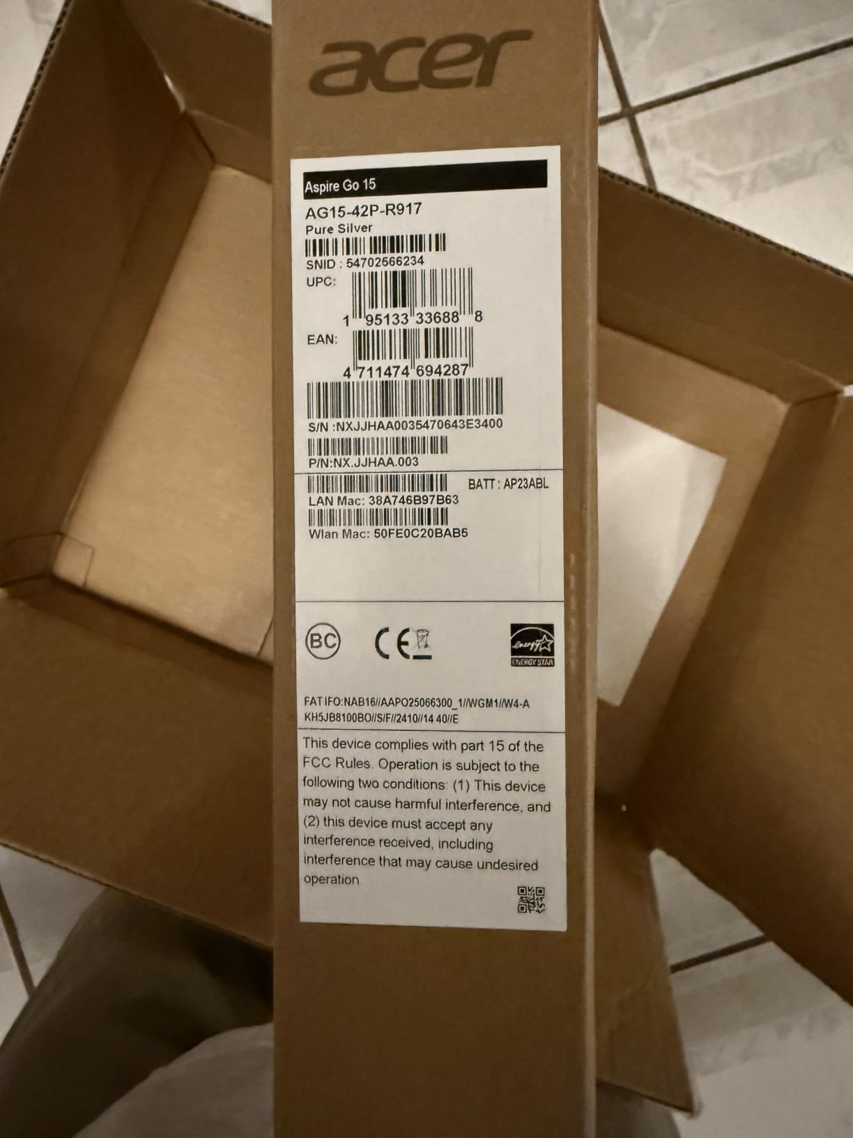 Acer Aspire Go 15 AI Ready Laptop | 15.6