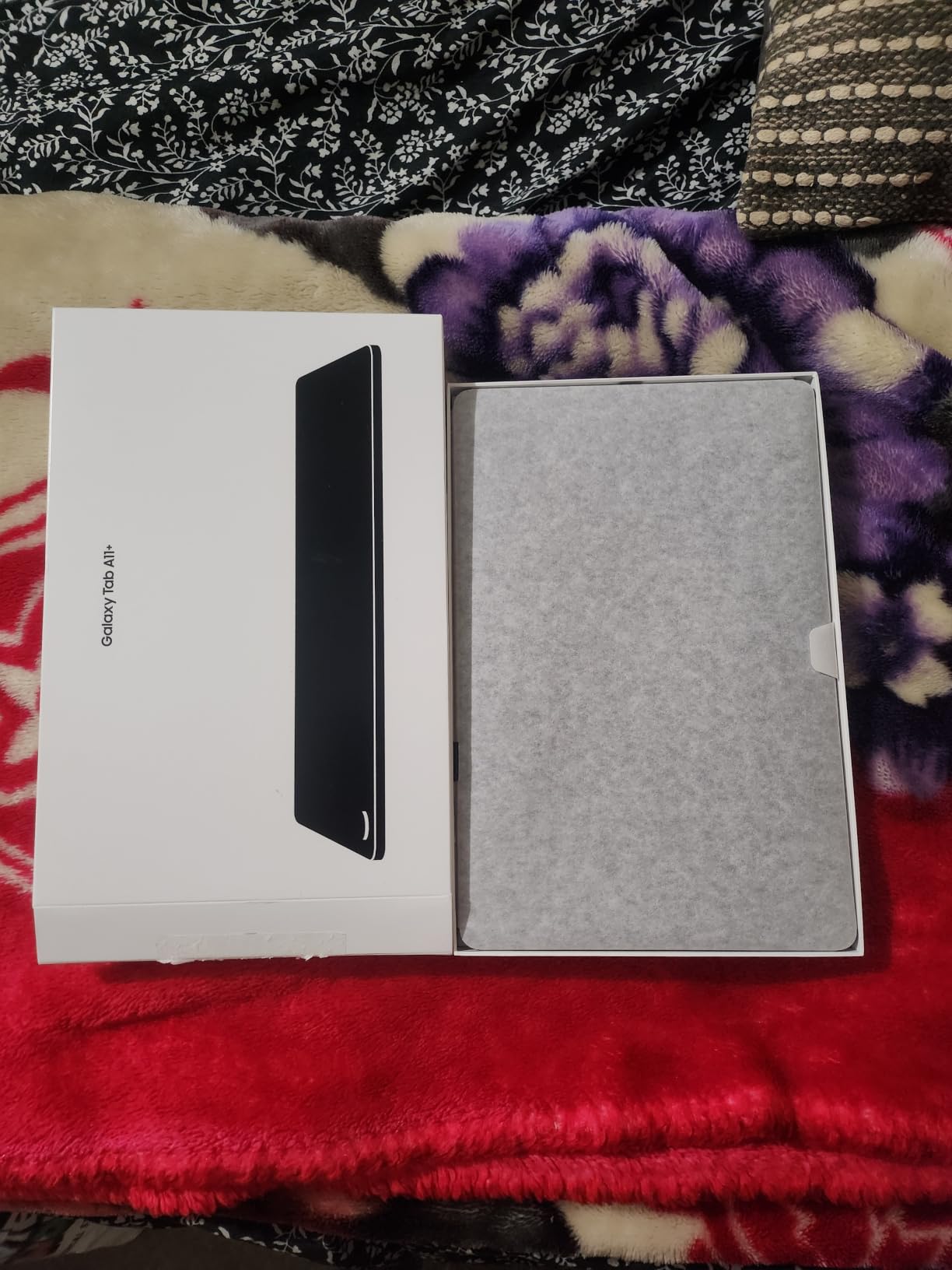 Samsung Galaxy Tab A11+ 6GB RAM, 128GB Storage, Expandable Storage, Gray customer photo 1