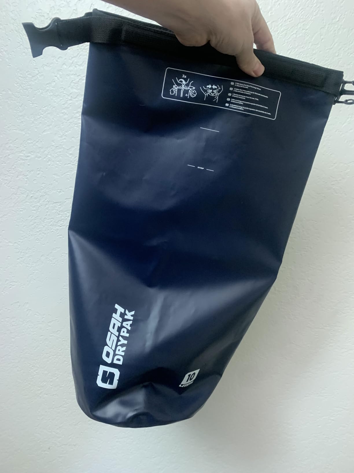 Waterproof Dry Bag, 5L/10L/20L/30L/40L Roll Top Lightweight Storage Backpack with Phone Case for Women & Men, Floating Waterproof Sack for Travel, Swimming, Kayaking, Paddle Board, Camping & Beach customer photo 2