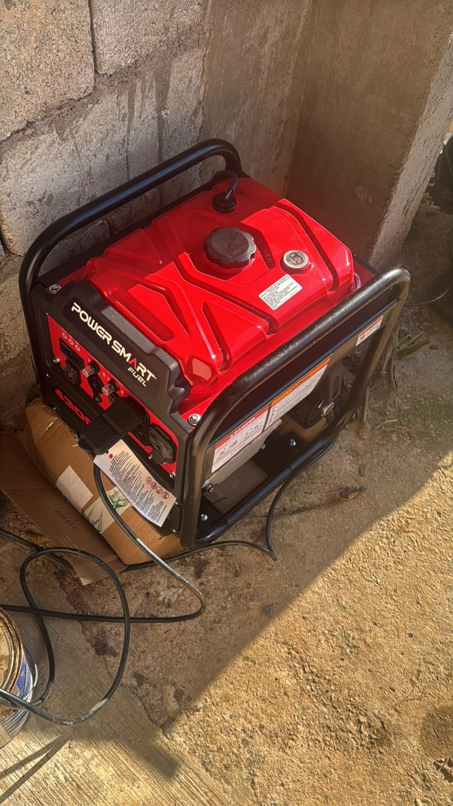 PowerSmart 4500 Watt Portable Generator for Home Use customer photo 1