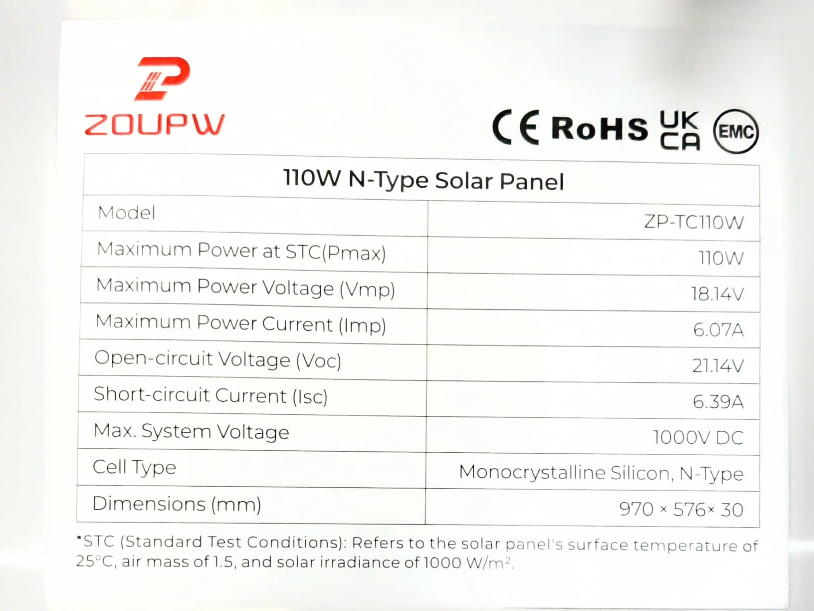 ZOUPW 220 Watt Solar Panel Kit for 12V/24V Battery, 2Pcs 110W 25% High-Efficiency Monocrystalline PV Module Power Charger with 30A LCD PWM Charge Controller for Off-Grid RV Marine Boat Rooftop customer photo 2