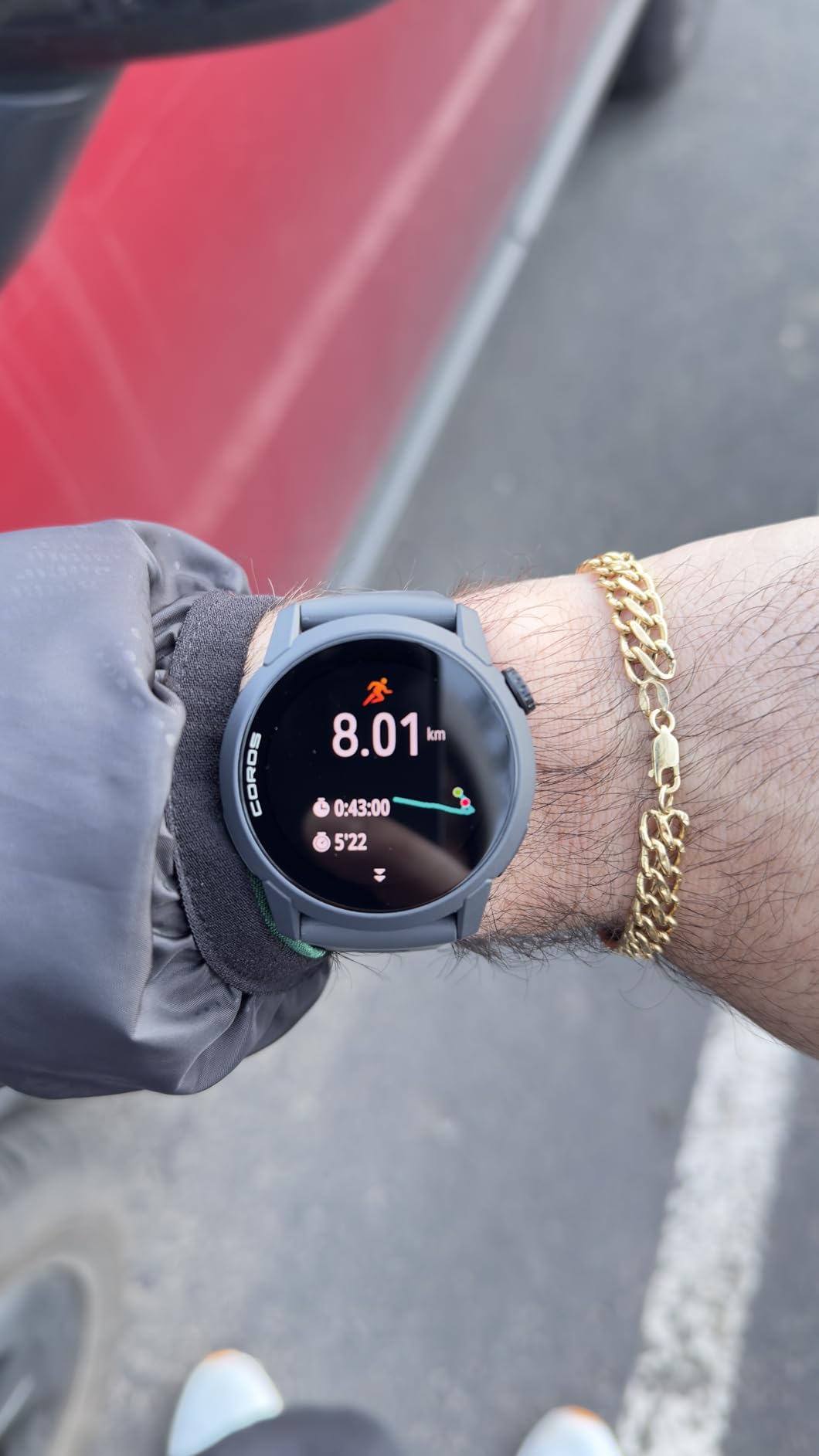 COROS PACE 4 Ultralight Sport GPS Watch (Black Silicone, Standard) customer photo 2