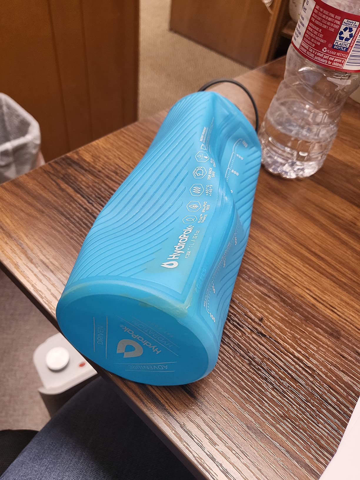 HydraPak Flux Collapsible Backpacking Water Bottle (750ml, 1L, 1.5L) customer photo 1