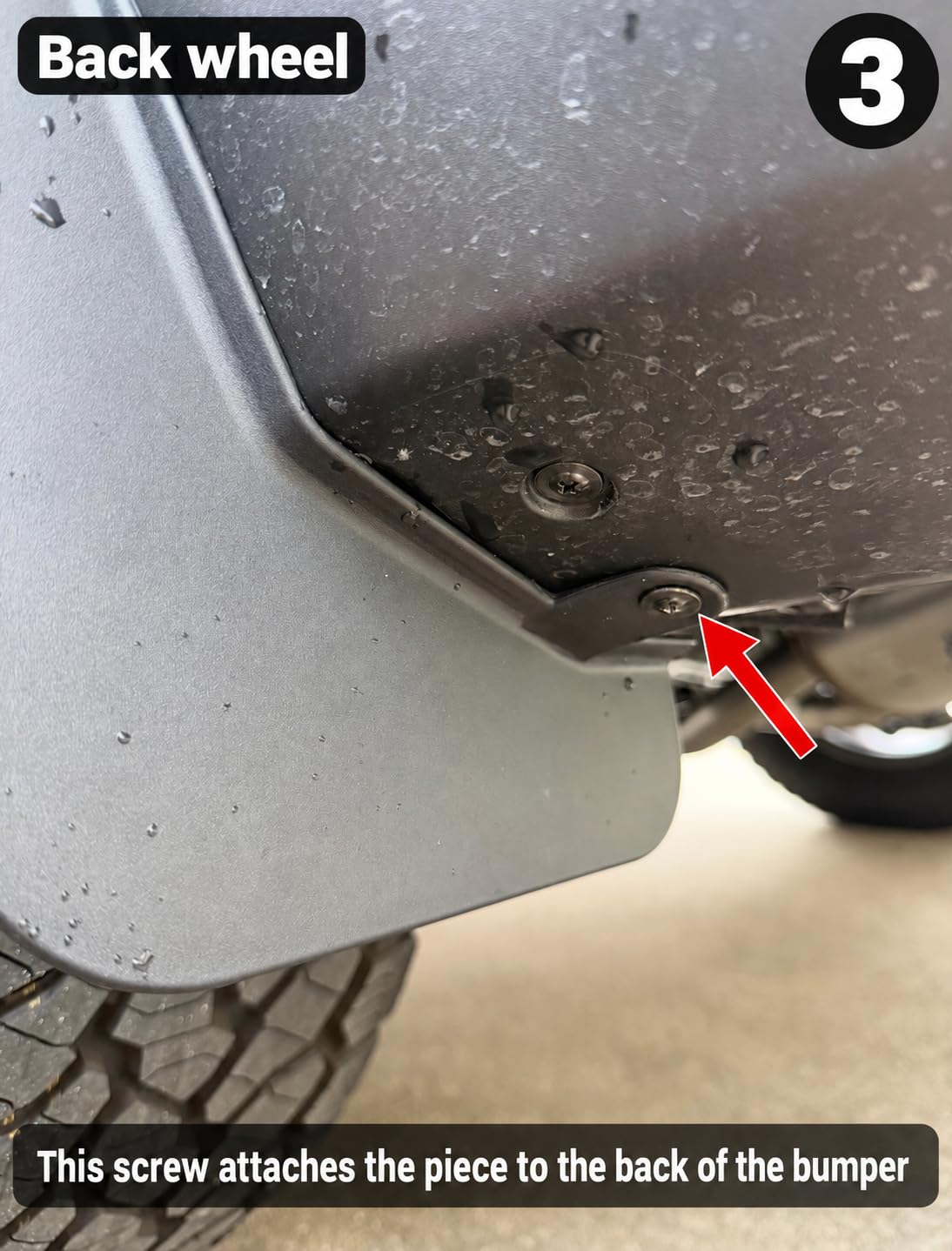 Autorder Mud Flaps for Ford F150 F-150 2021-2026 Accessories All-Weather Splash Guards Protect Paint Mudflap No Drilling Required Mud Guard Body Kits for F150 Set 4PCS(Not fit Raptor Models) customer photo 2