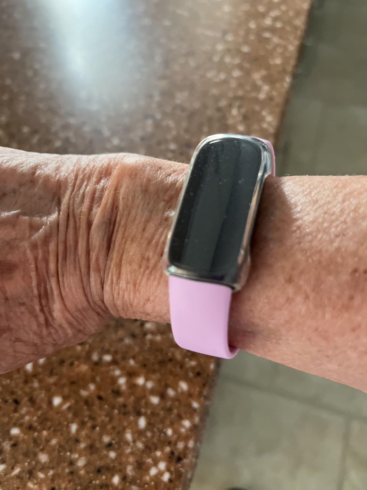 Fitbit Inspire 3 Health & Fitness Tracker Bundle - with Stress Management, Workout Intensity, Sleep Tracking, 24/7 Heart + 2 Silicone Bands, 2 Screen Protectors, Cleaning Cloth & Fast Charger customer photo 2
