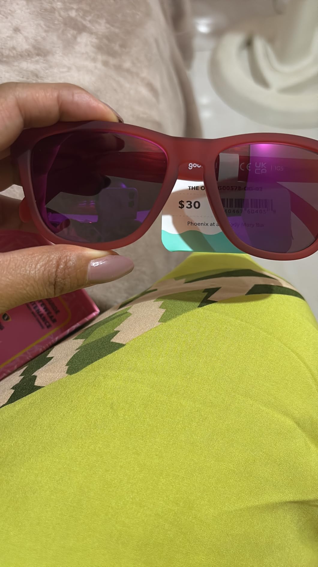 goodr OG Polarized Sunglasses Women & Men customer photo 1