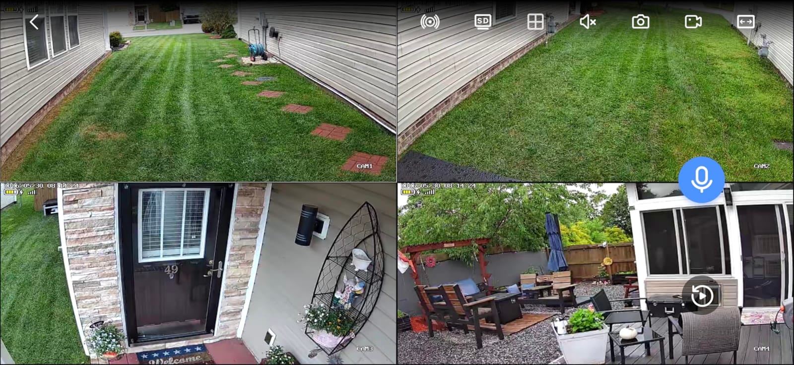 COOAU 4MP/2.5K Security Cameras Wireless Outdoor, 30% Faster Solar Charging customer photo 2