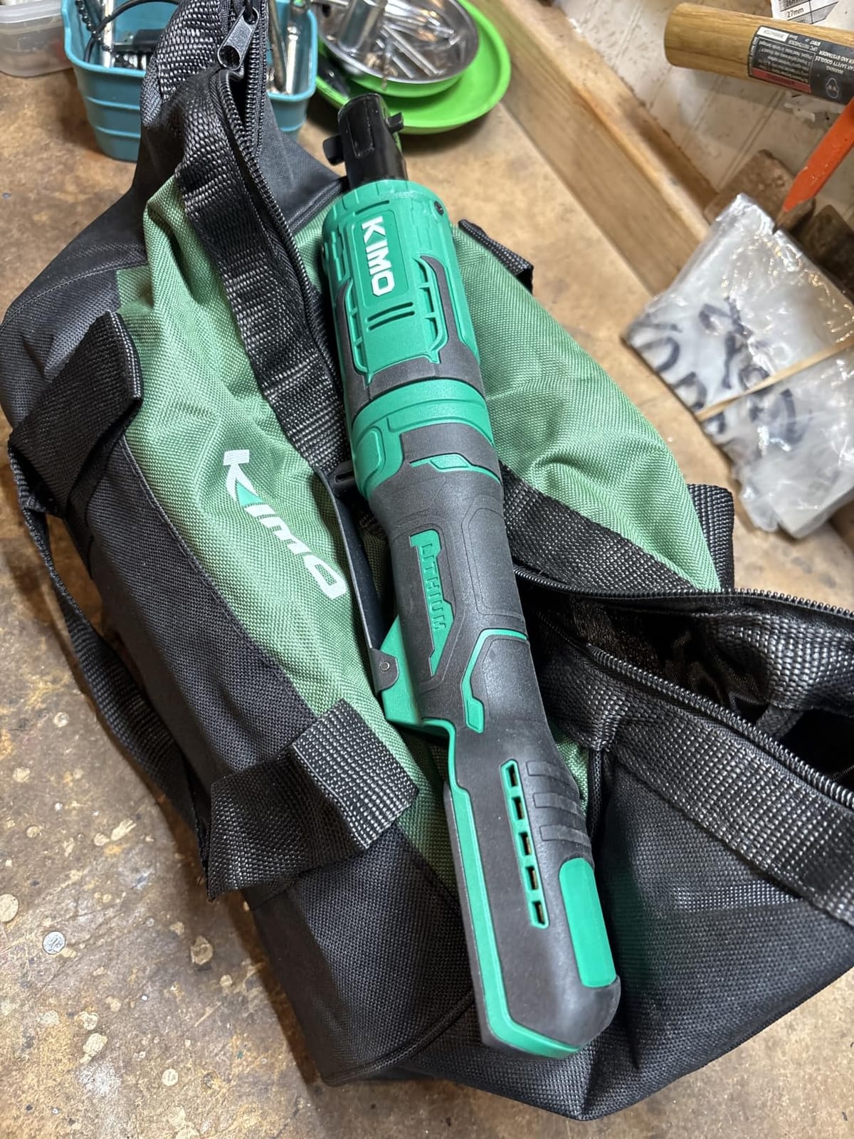 KIMO Extended Cordless Ratchet Wrench 1/2