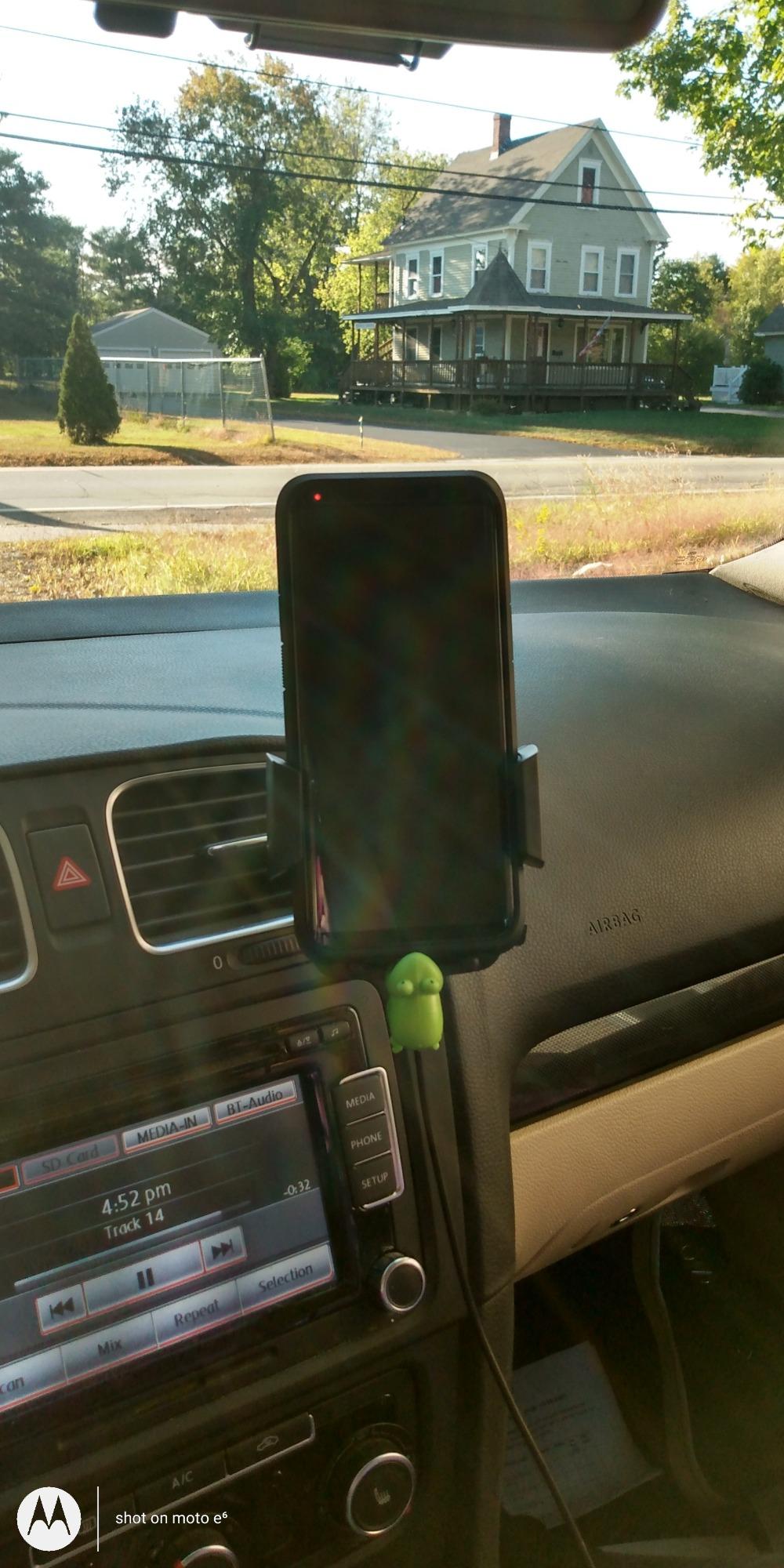 Miracase for MagSafe Car Mount[3800gf Strong Magnet & 90+LBS Suction Base]Magnetic Phone Holders for Your Car, 360° Adjustable Dashboard &Windshield Mount with Adhesive Suction Cup for All Smartphones customer photo 2
