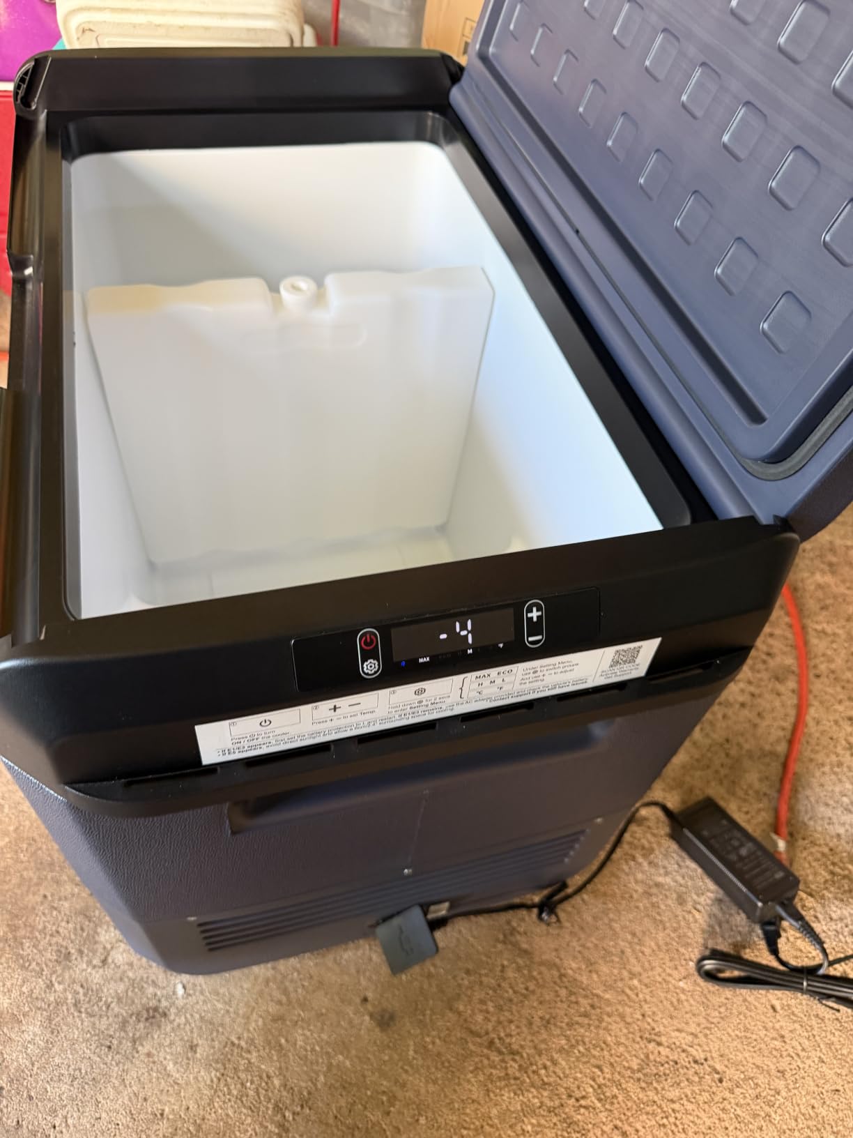 BODEGA COOLER Car Refrigerator Dual Zone,79QT Portable Freezer -4°F to 68°F, 12V Electric Cooler with Wheels & Handle, Ultra-Quiet ≤31dB, Fast Cooling for Camping, RV, Van Life & Road Trips customer photo 1