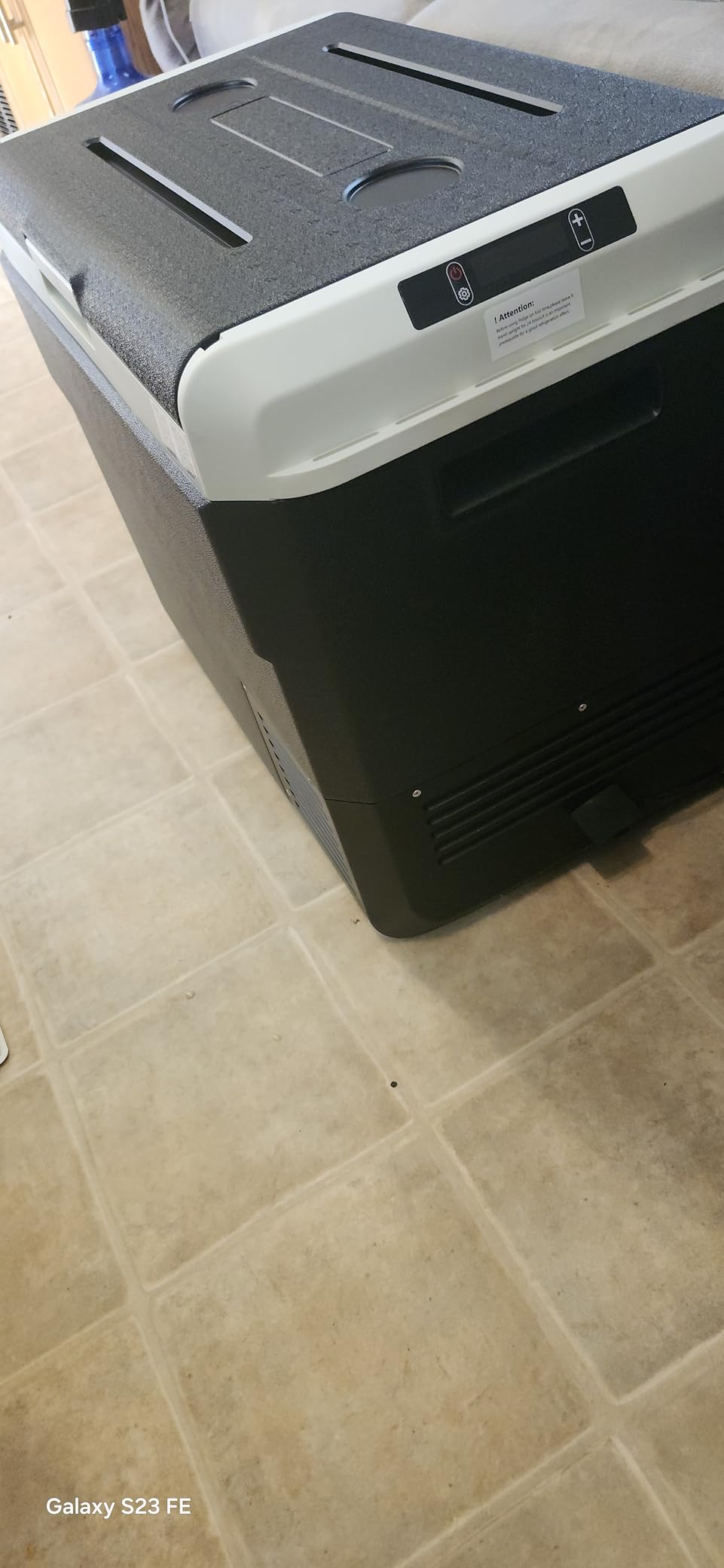 EKOJUCE 12V Refrigerator 54QT Portable Freezer Electric Cooler customer photo 1