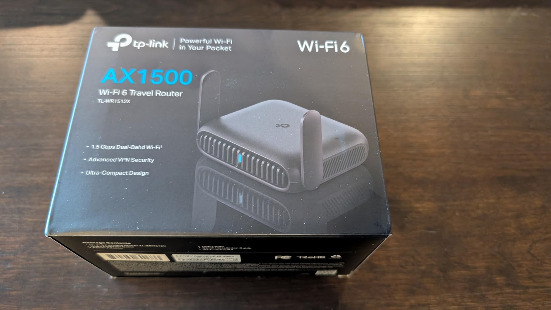 Roam 6 AX1500 Portable Wi-Fi 6 Travel Router Dual-Band USB C 3.0 customer photo 2