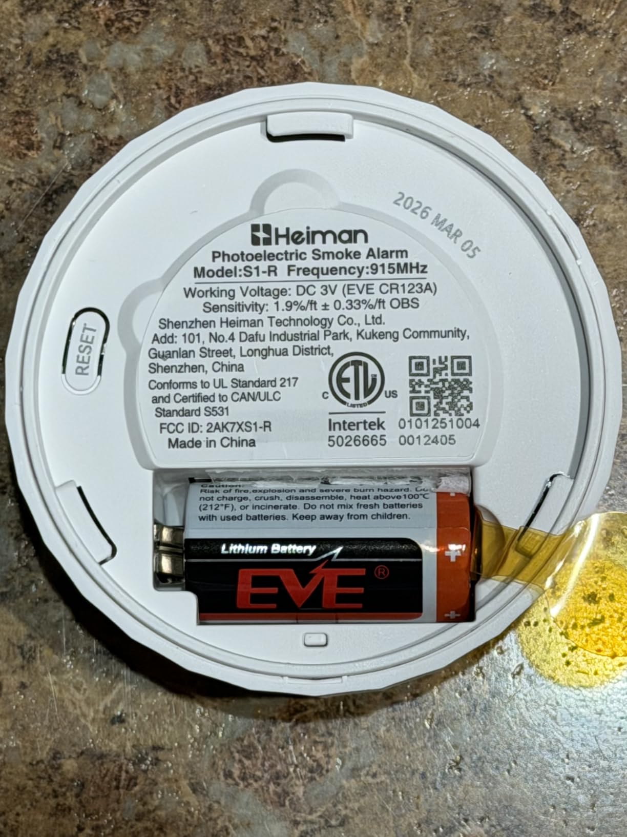 Heiman Smart Wireless Interconnected Smoke Detector, 6-Pack + Gateway, S1-R customer photo 2