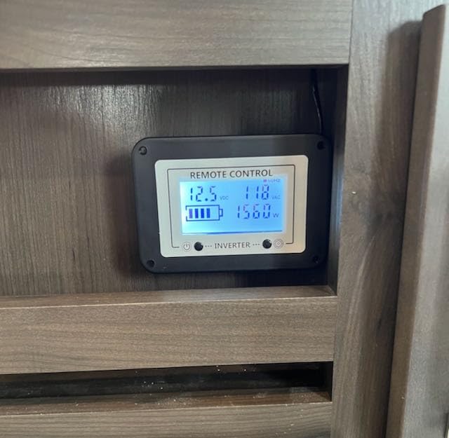 3000W Pure Sine Wave Inverter 12V DC to 110V/120V AC for Solar Off-Grid customer photo 1