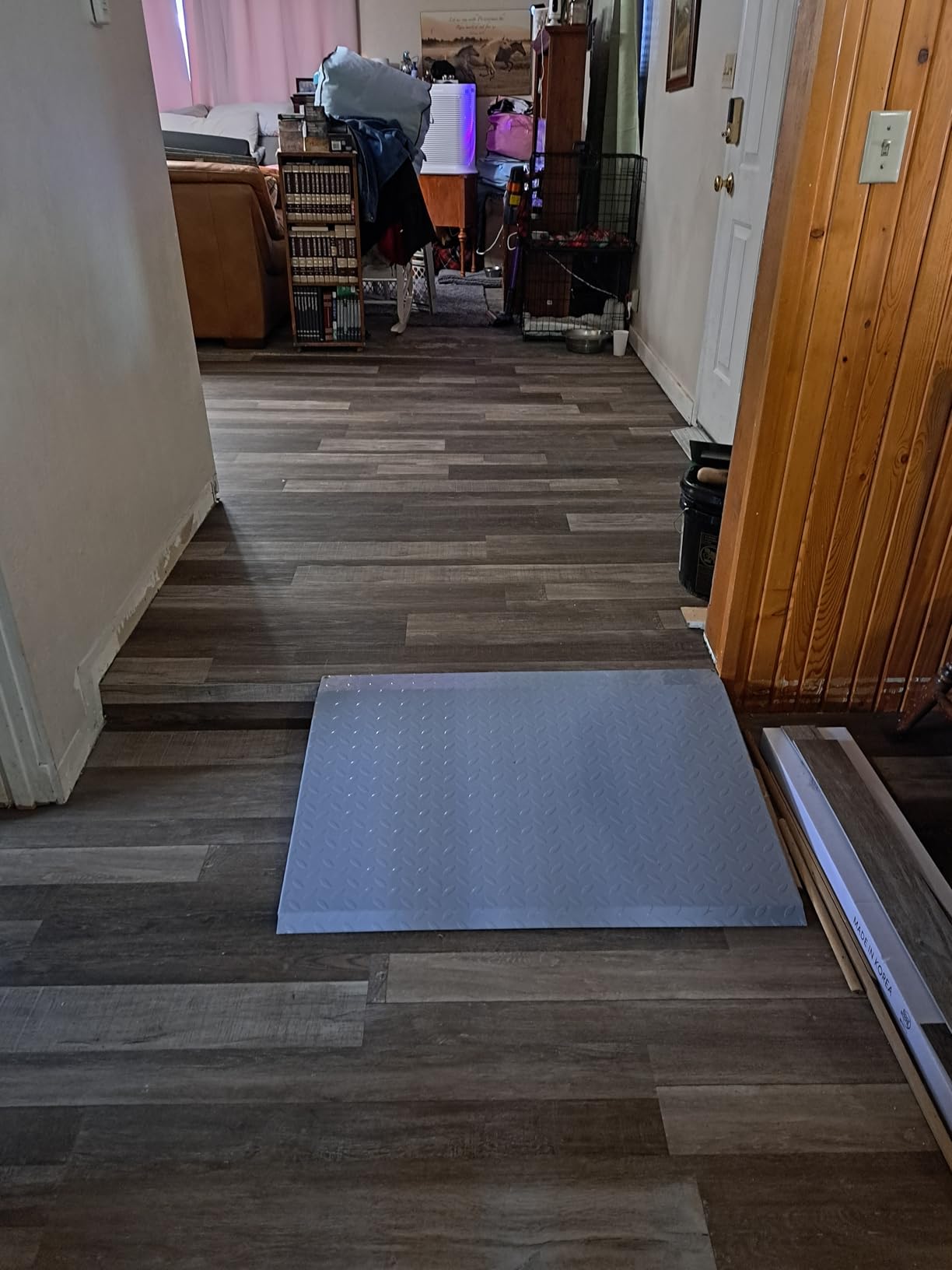 VNN Aluminum Motorcycle Ramp with Walking Step - 82