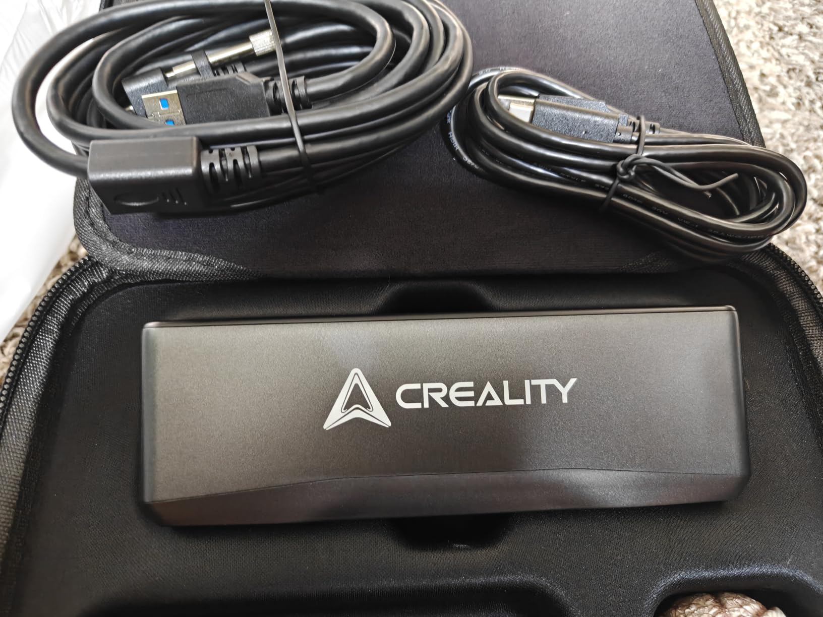 Creality Otter Lite Basic 3D Scanner, 0.05mm Accuracy, 30fps Speed, Quad-Camera for Objects 0.8