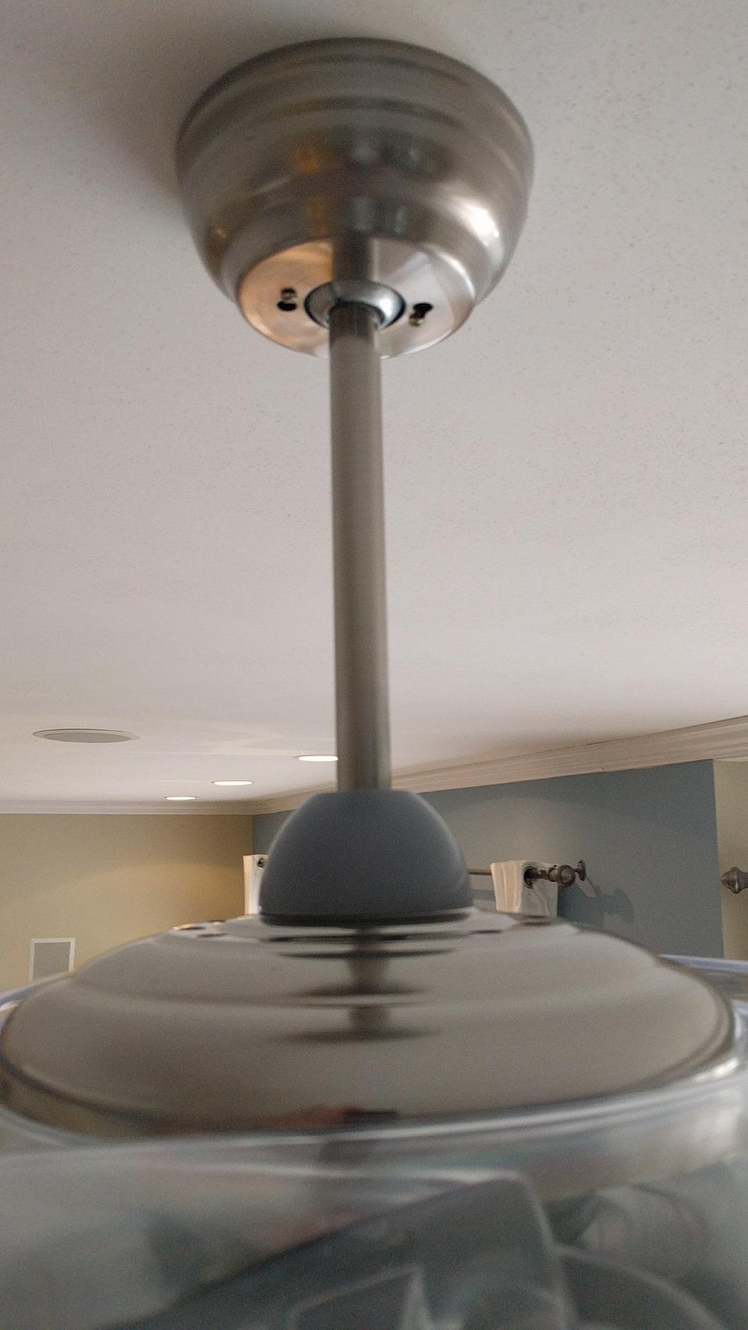 120 Inch Ceiling Fans Without Light, Large Industrial Fan, 6-Blade DC Motor customer photo 2