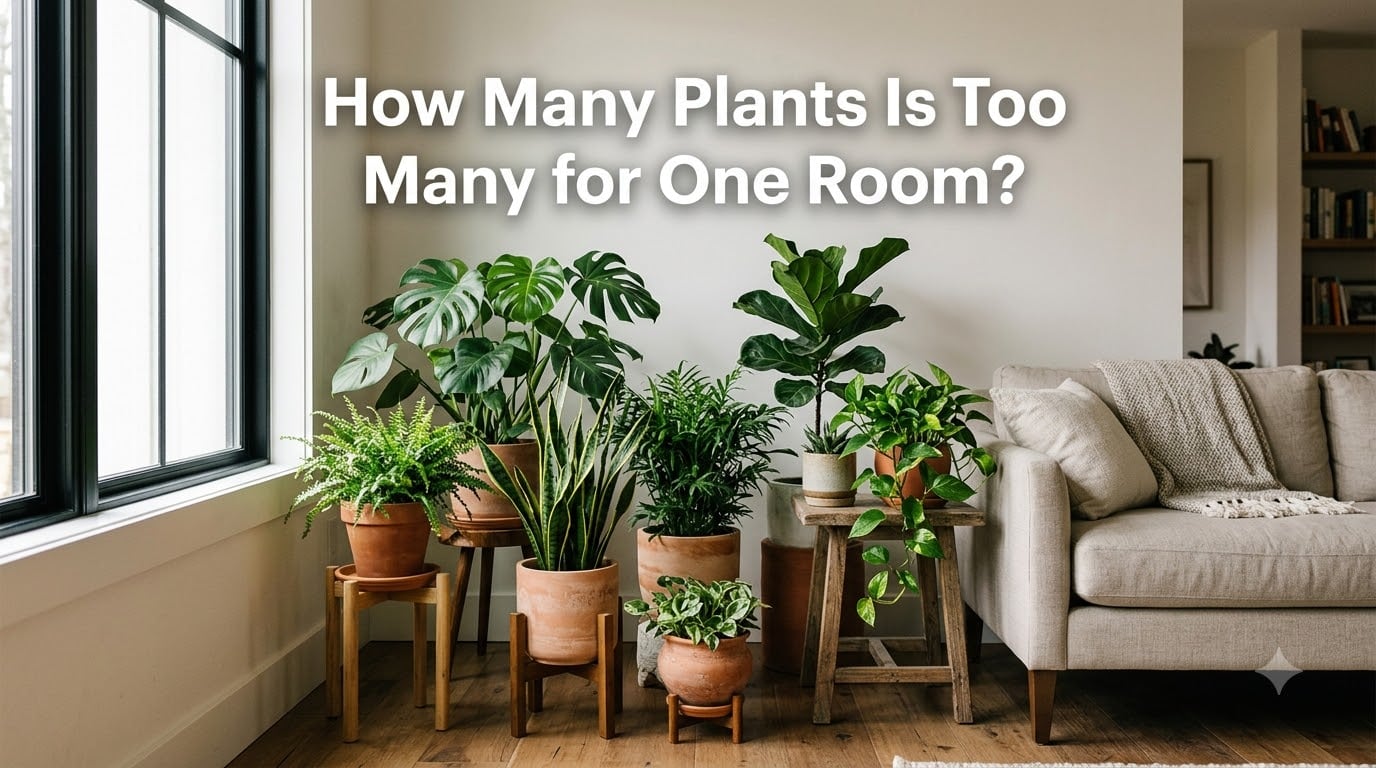 How Many Plants Is Too Many for One Room?