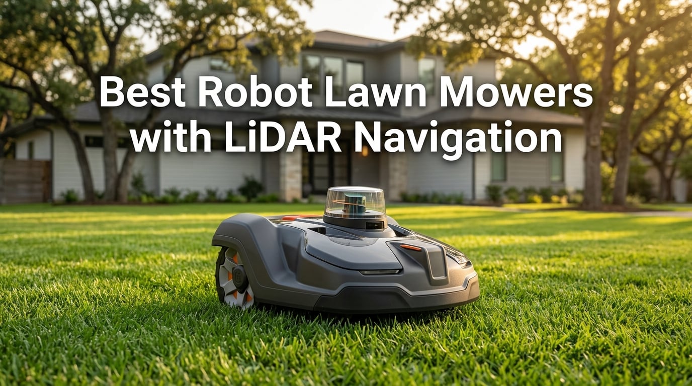 Best Robot Lawn Mowers with LiDAR Navigation