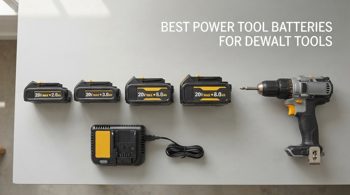 best power tool batteries for dewalt tools