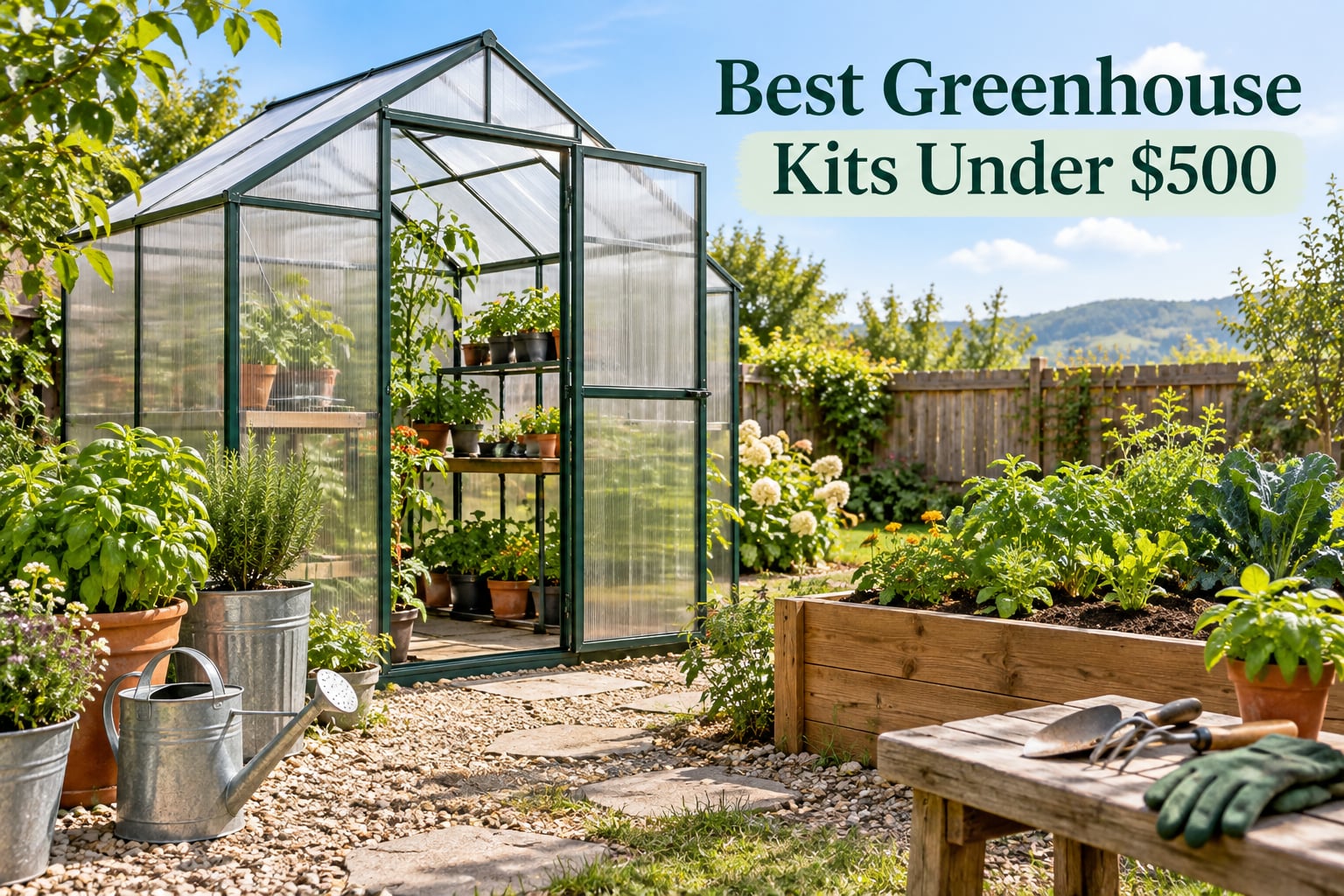 Best Greenhouse Kits Under $500