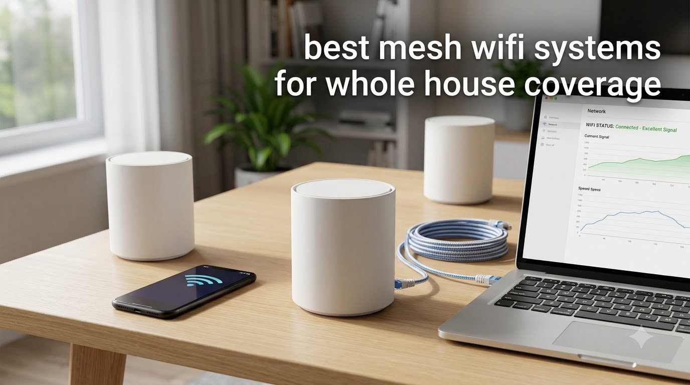 best mesh wifi systems for whole house coverage