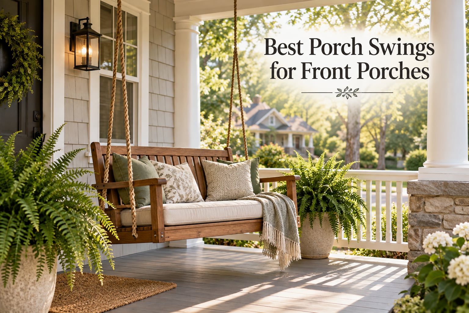 Best Porch Swings for Front Porches