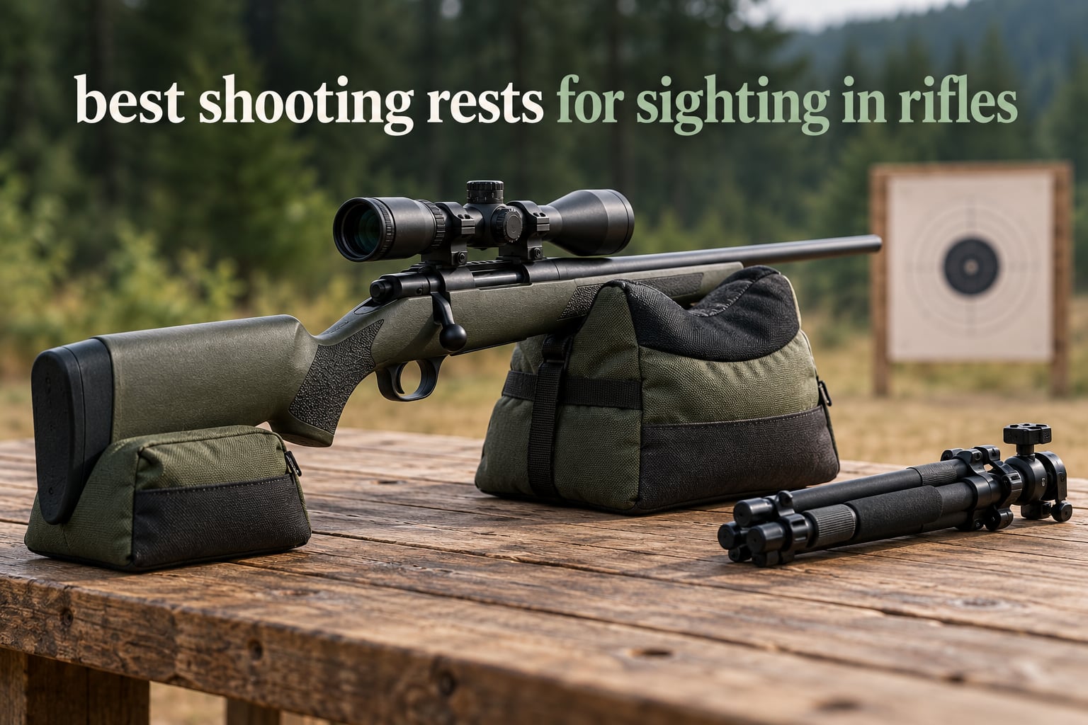 best shooting rests for sighting in rifles