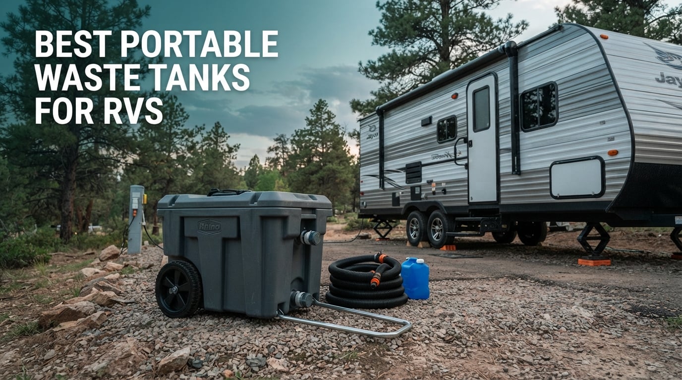 best portable waste tanks for rvs