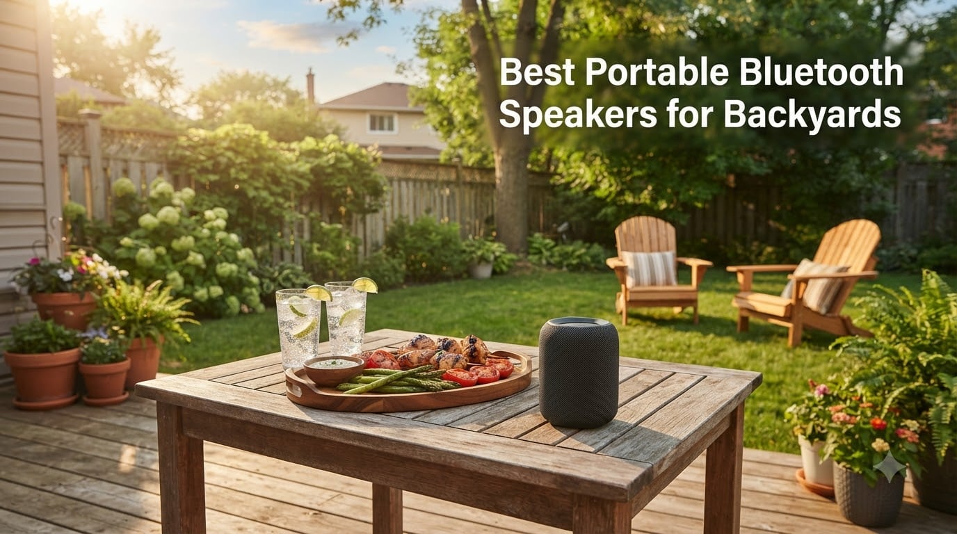 Best Portable Bluetooth Speakers for Backyards
