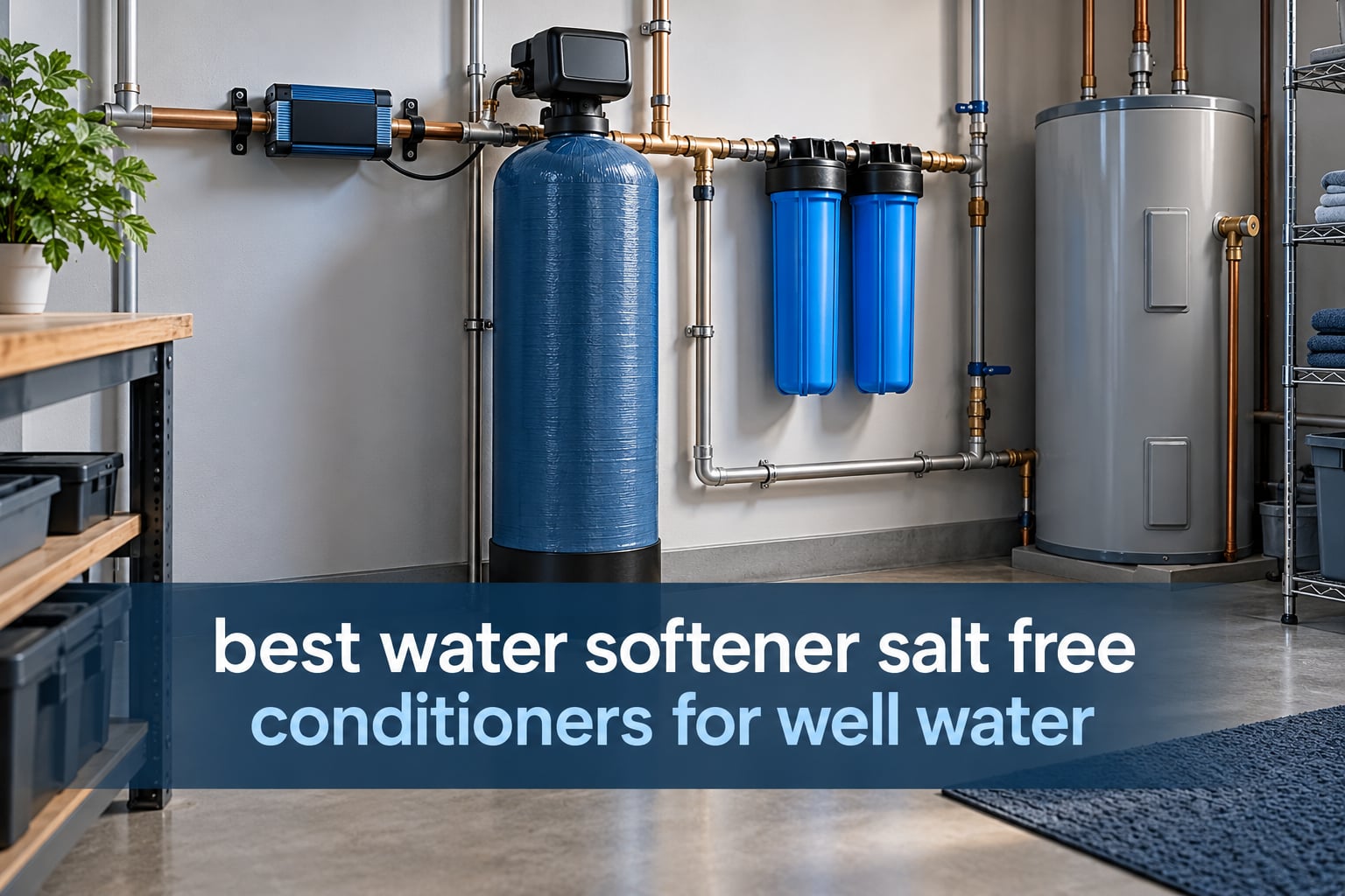 best water softener salt free conditioners for well water