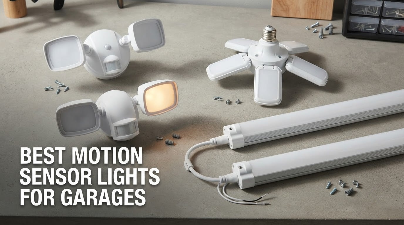 best motion sensor lights for garages