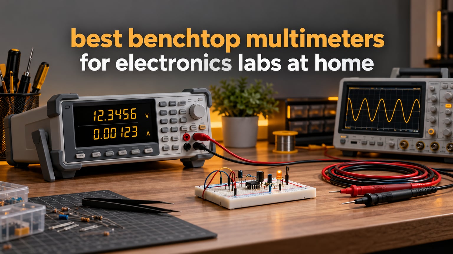 best benchtop multimeters for electronics labs at home