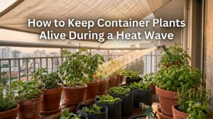 How to Keep Container Plants Alive During a Heat Wave