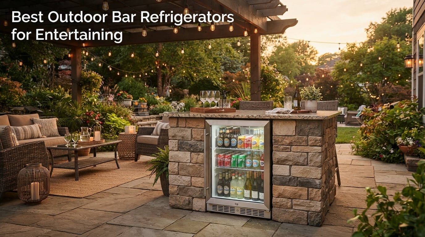 Best Outdoor Bar Refrigerators for Entertaining