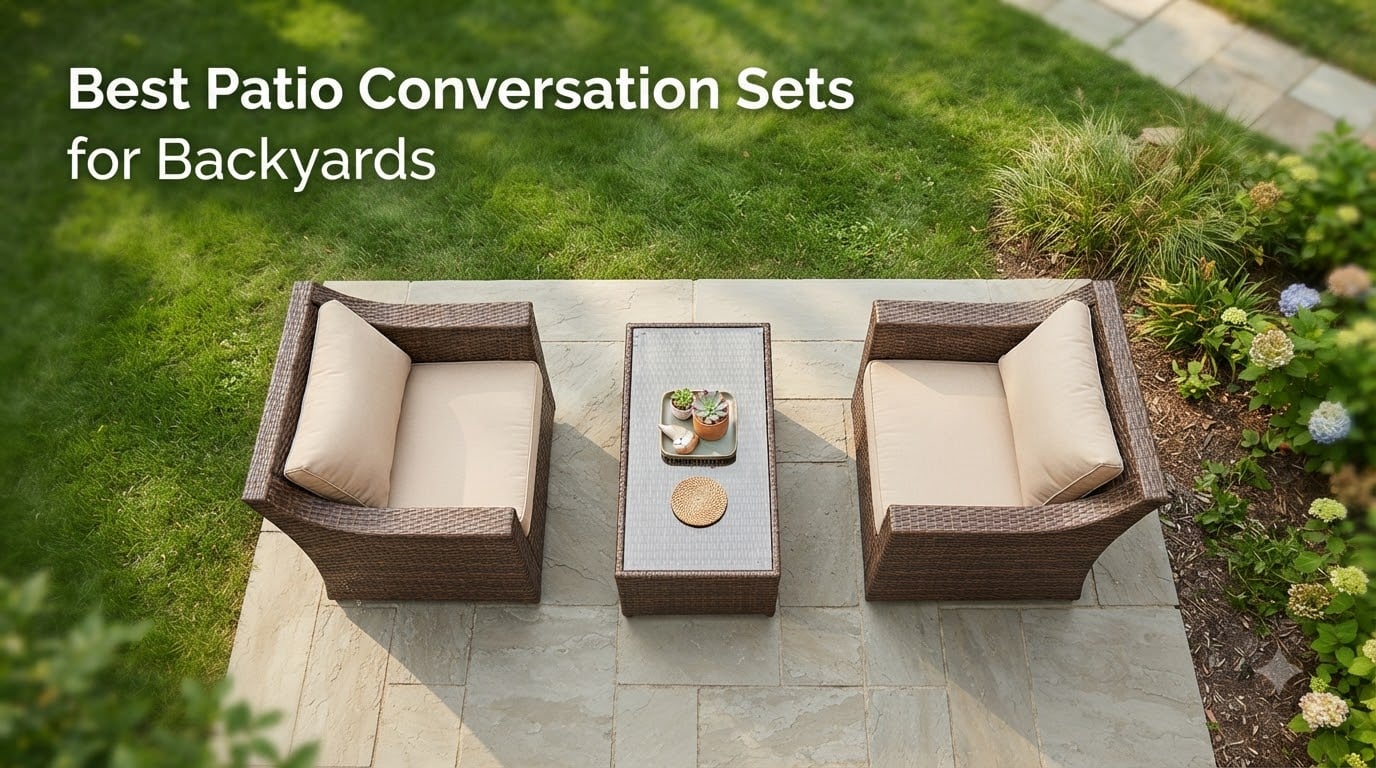 Best Patio Conversation Sets for Backyards